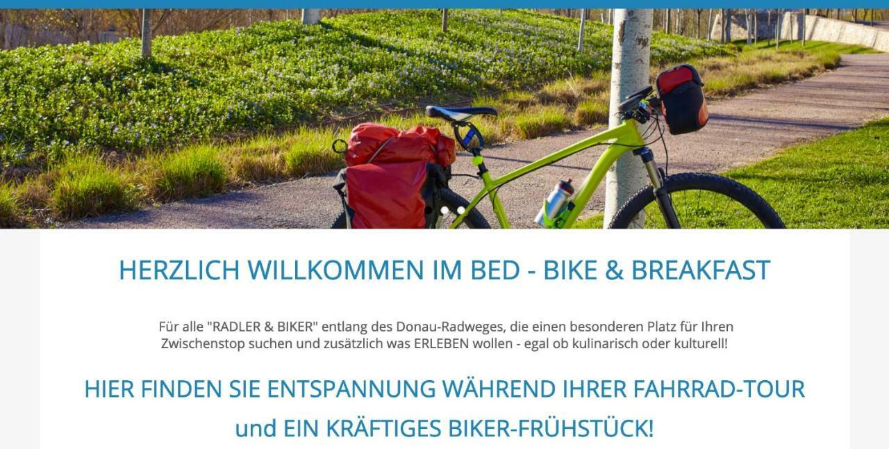 Bed and Breakfast Bed Bike & Breakfast Traismauer Экстерьер фото